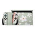 Sage Daisies Nintendo Switch 2 Decal Skin