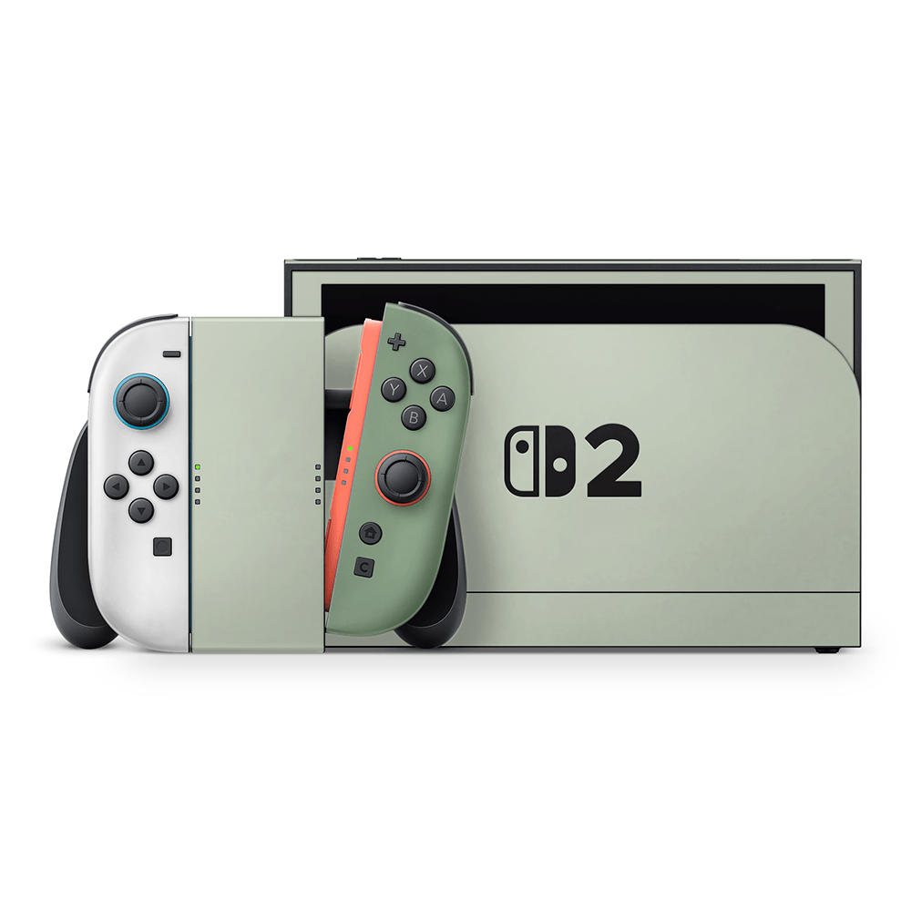 Timberland Green Nintendo Switch 2 Decal Skin