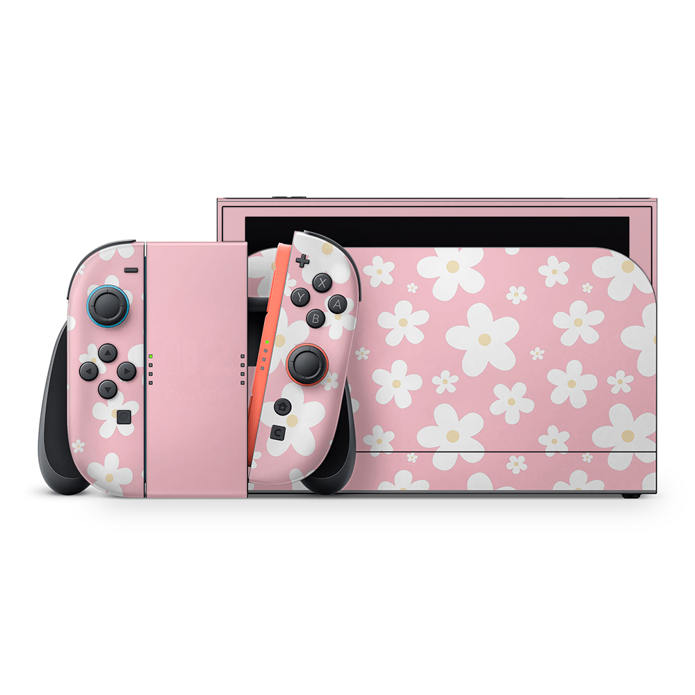 Sweet Daisies Nintendo Switch 2 Decal Skin