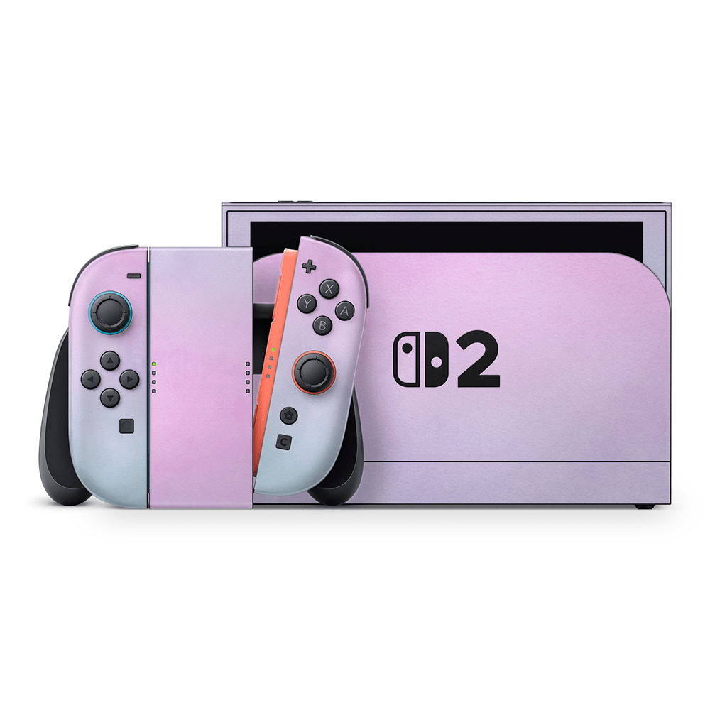 Lavender Mist Nintendo Switch 2 Decal Skin