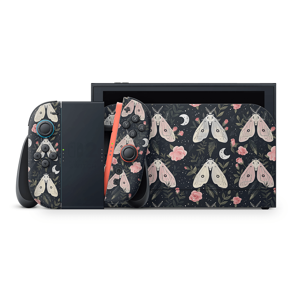 Gentle Moths Nintendo Switch 2 Decal Skin