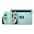 Cool Mint Nintendo Switch 2 Decal Skin
