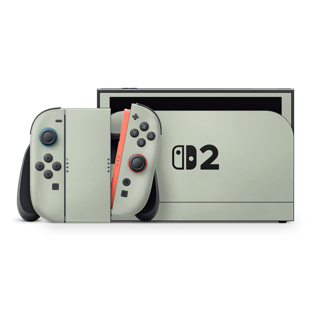 Sage Green Nintendo Switch 2 Decal Skin
