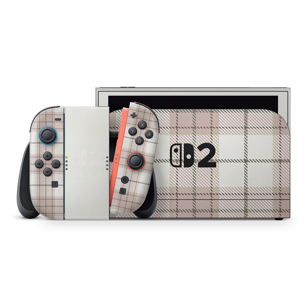 Mauve Linens Nintendo Switch 2 Decal Skin