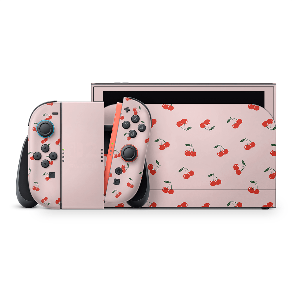 Ruby Cherries Nintendo Switch 2 Decal Skin