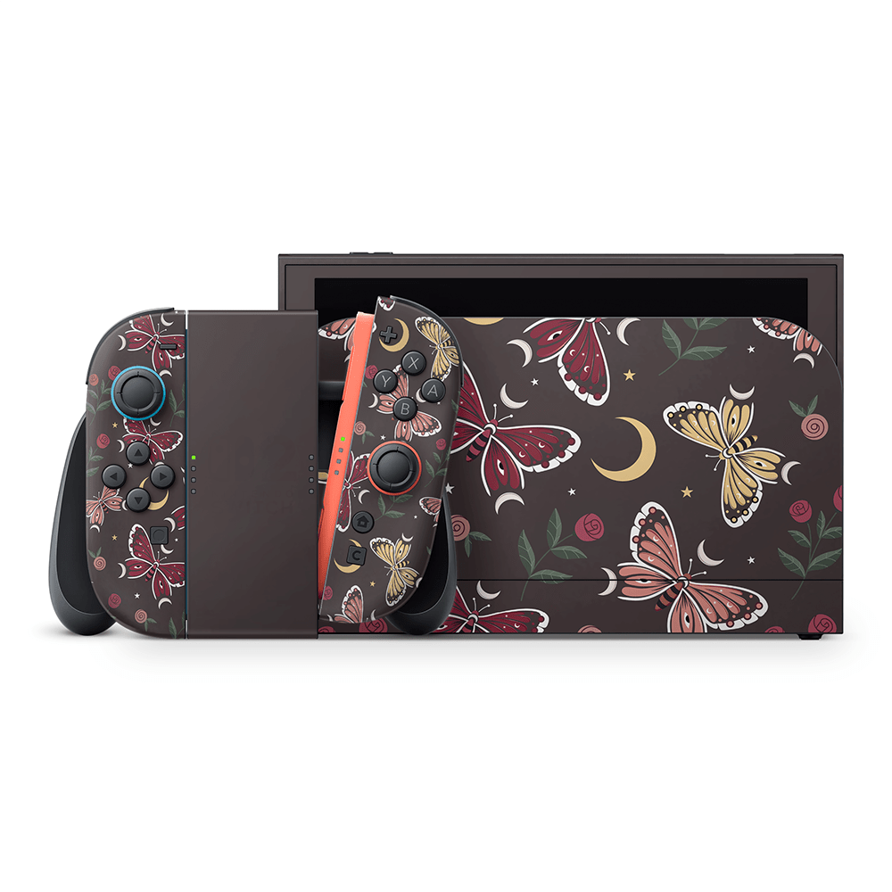 Moon Moths Nintendo Switch 2 Decal Skin