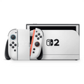 Crisp White Nintendo Switch 2 Decal Skin