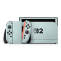 Dusty Blue Nintendo Switch 2 Decal Skin