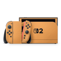 Retro Orange Nintendo Switch 2 Decal Skin