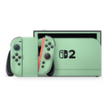 Pastel Green Nintendo Switch 2 Decal Skin