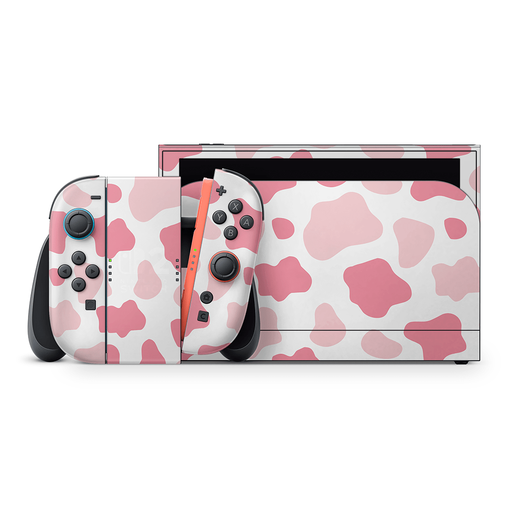 Strawberry Moo Moo Nintendo Switch 2 Decal Skin