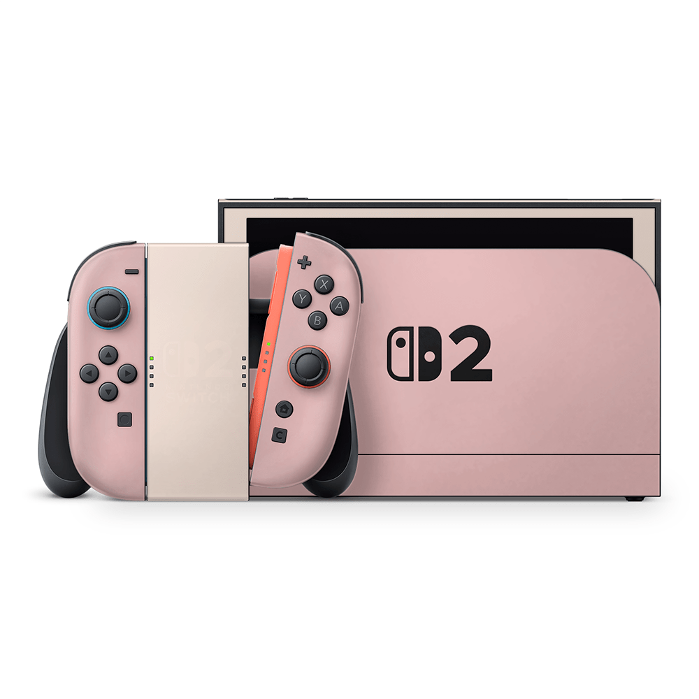 Strawberry Peach Soda Nintendo Switch 2 Decal Skin