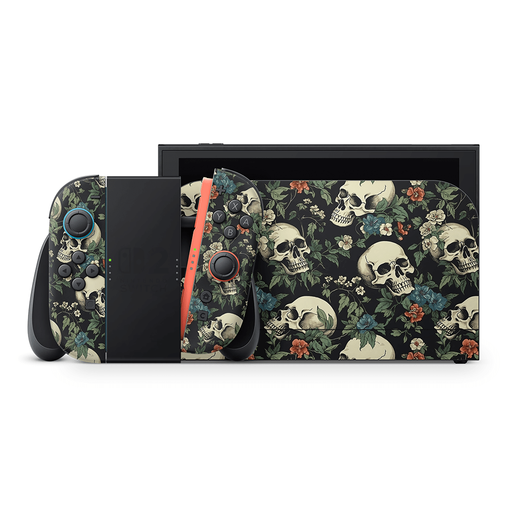 Garden of Skulls Nintendo Switch 2 Decal Skin