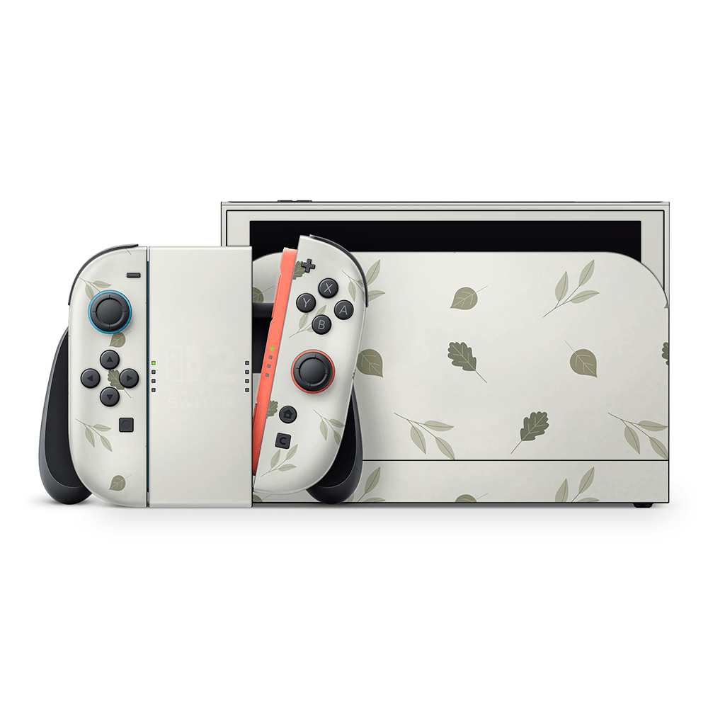 Leafy Foliage Nintendo Switch 2 Decal Skin