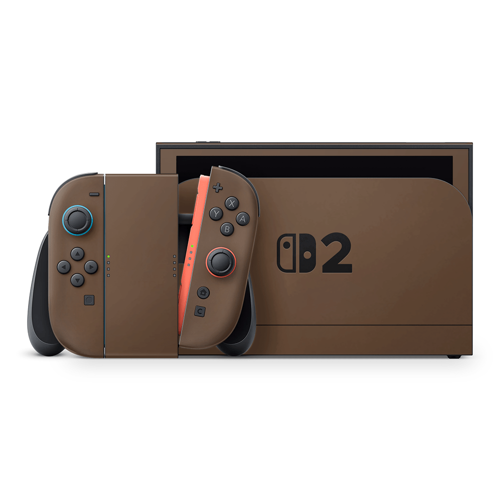 Dark Chocolate Nintendo Switch 2 Decal Skin