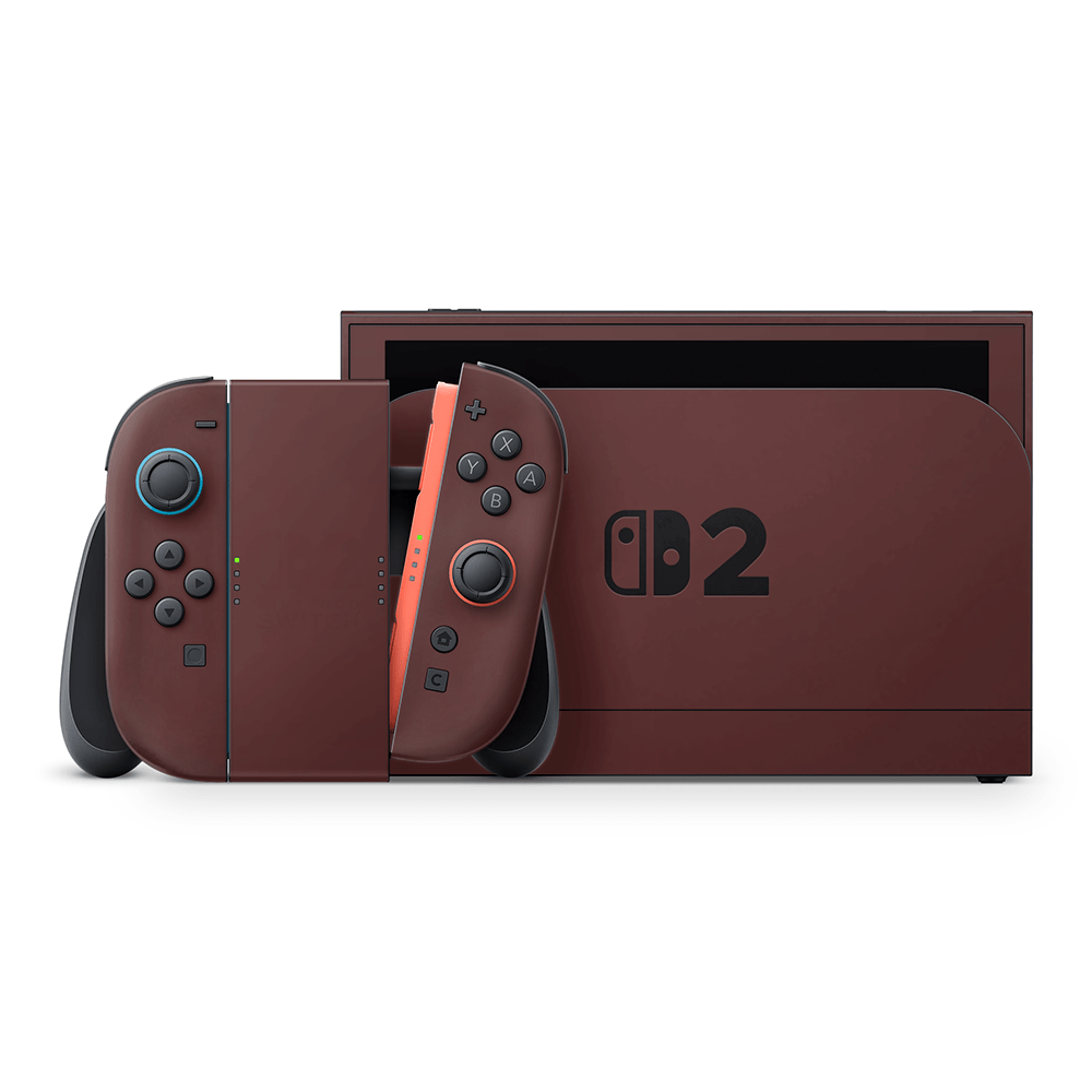 Plum Wine Nintendo Switch 2 Decal Skin