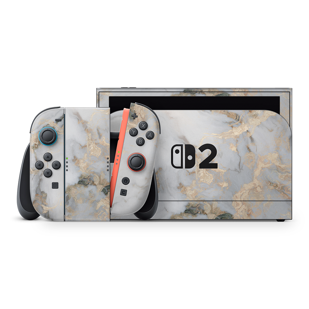 Modern Marble Nintendo Switch 2 Decal Skin