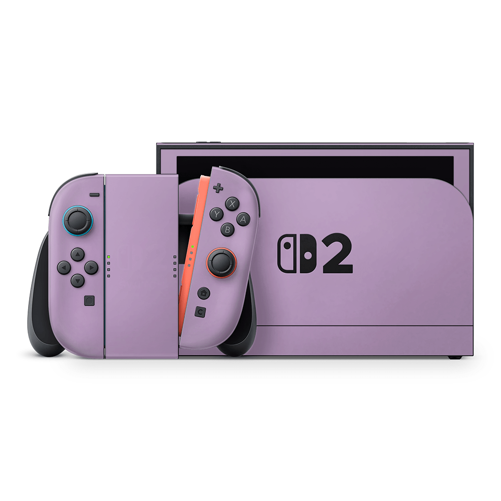 Orchid Purple Nintendo Switch 2 Decal Skin