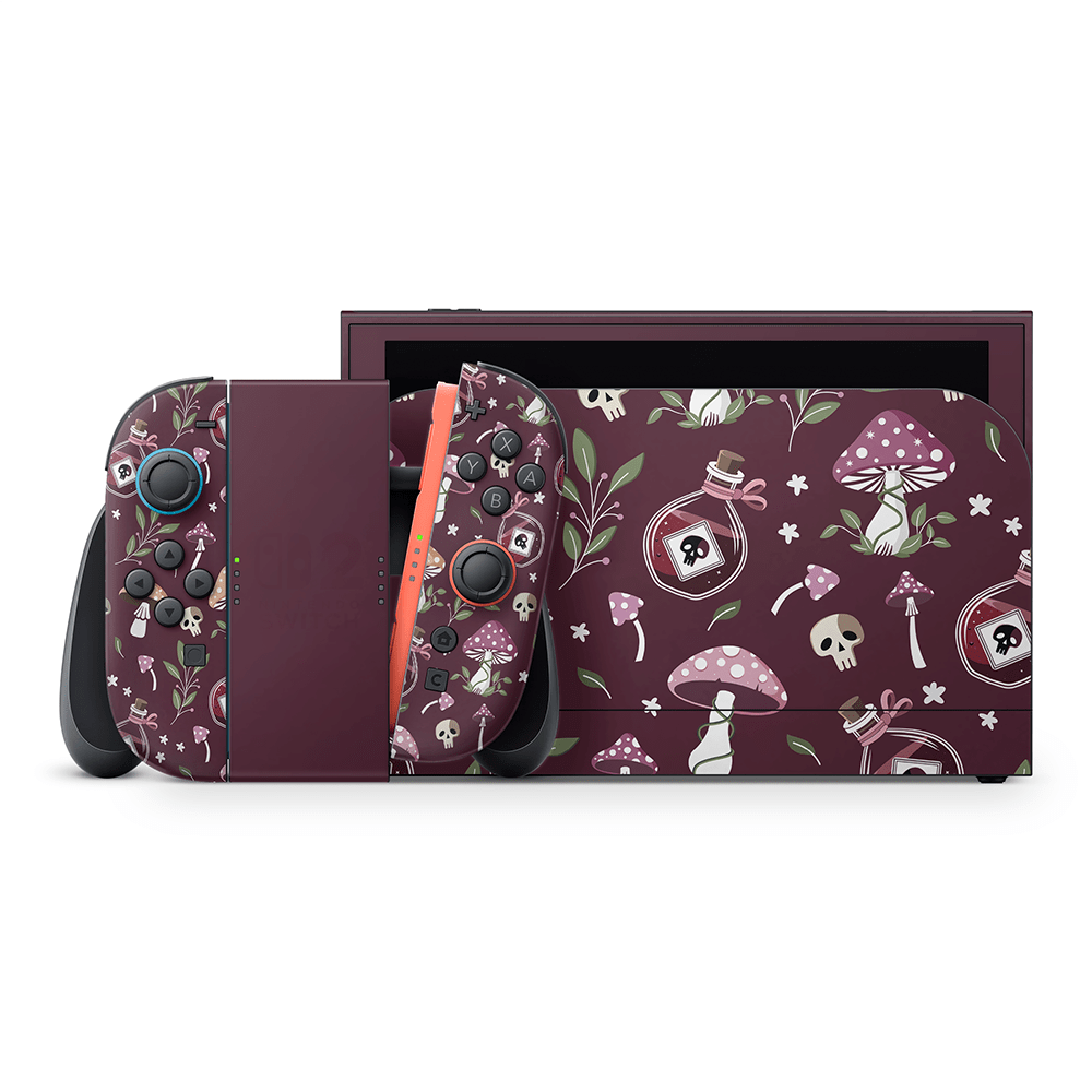 Scarlet Toxin Nintendo Switch 2 Decal Skin