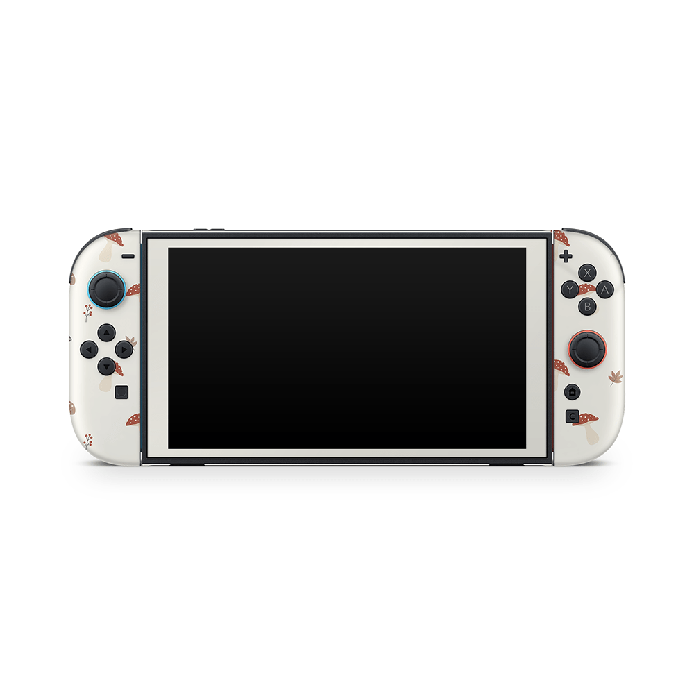 Autumn Mushies Nintendo Switch 2 Decal Skin