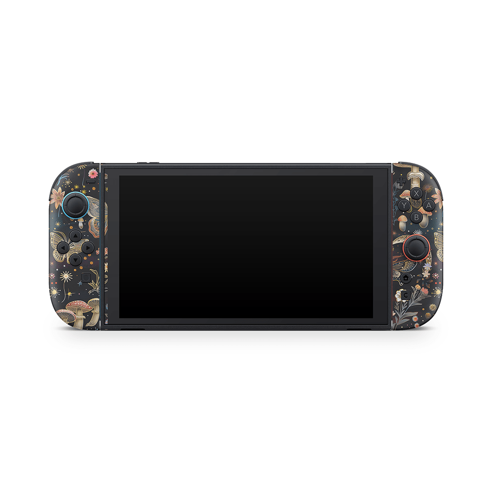 Sparkling Mushies Nintendo Switch 2 Decal Skin