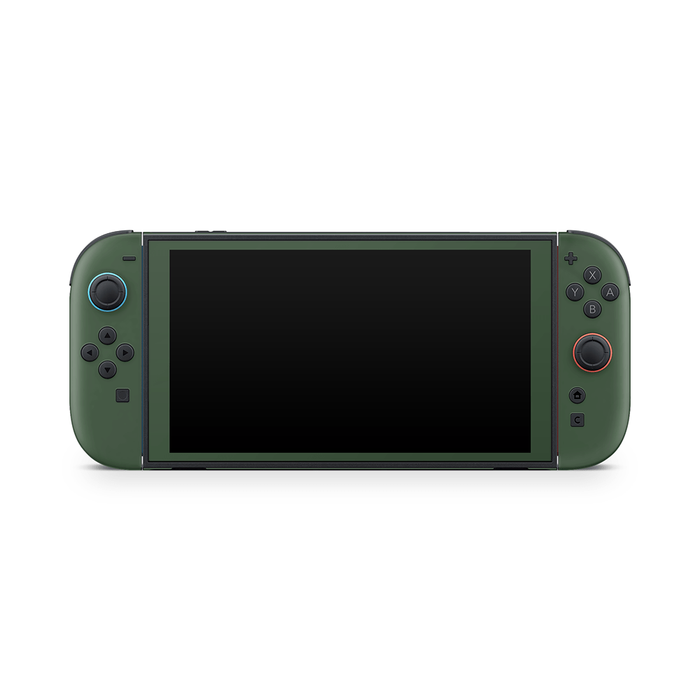 Forest Green Nintendo Switch 2 Decal Skin
