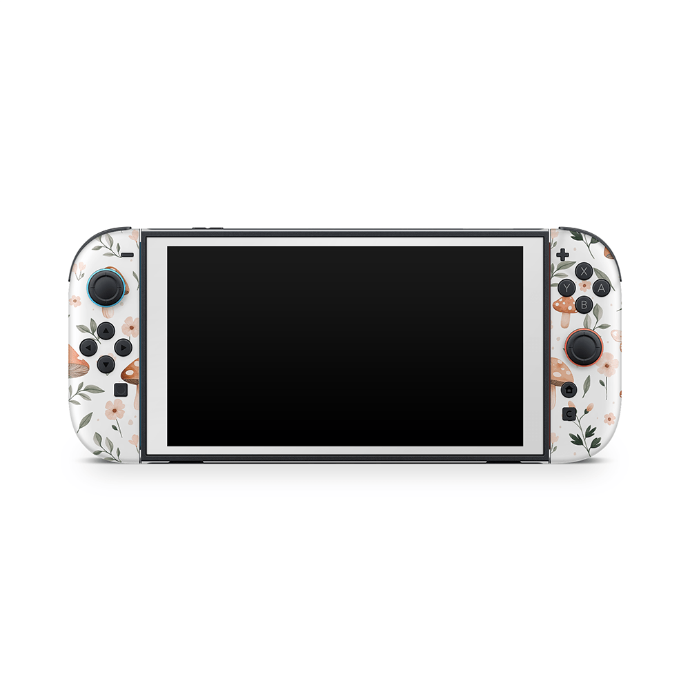 Spring Mushies Nintendo Switch 2 Decal Skin