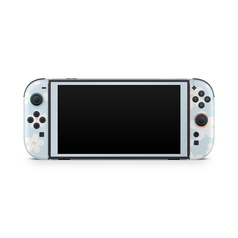 Serene Daisies Nintendo Switch 2 Decal Skin