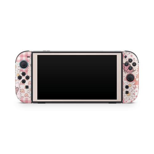 Blush Patchwork Nintendo Switch 2 Decal Skin