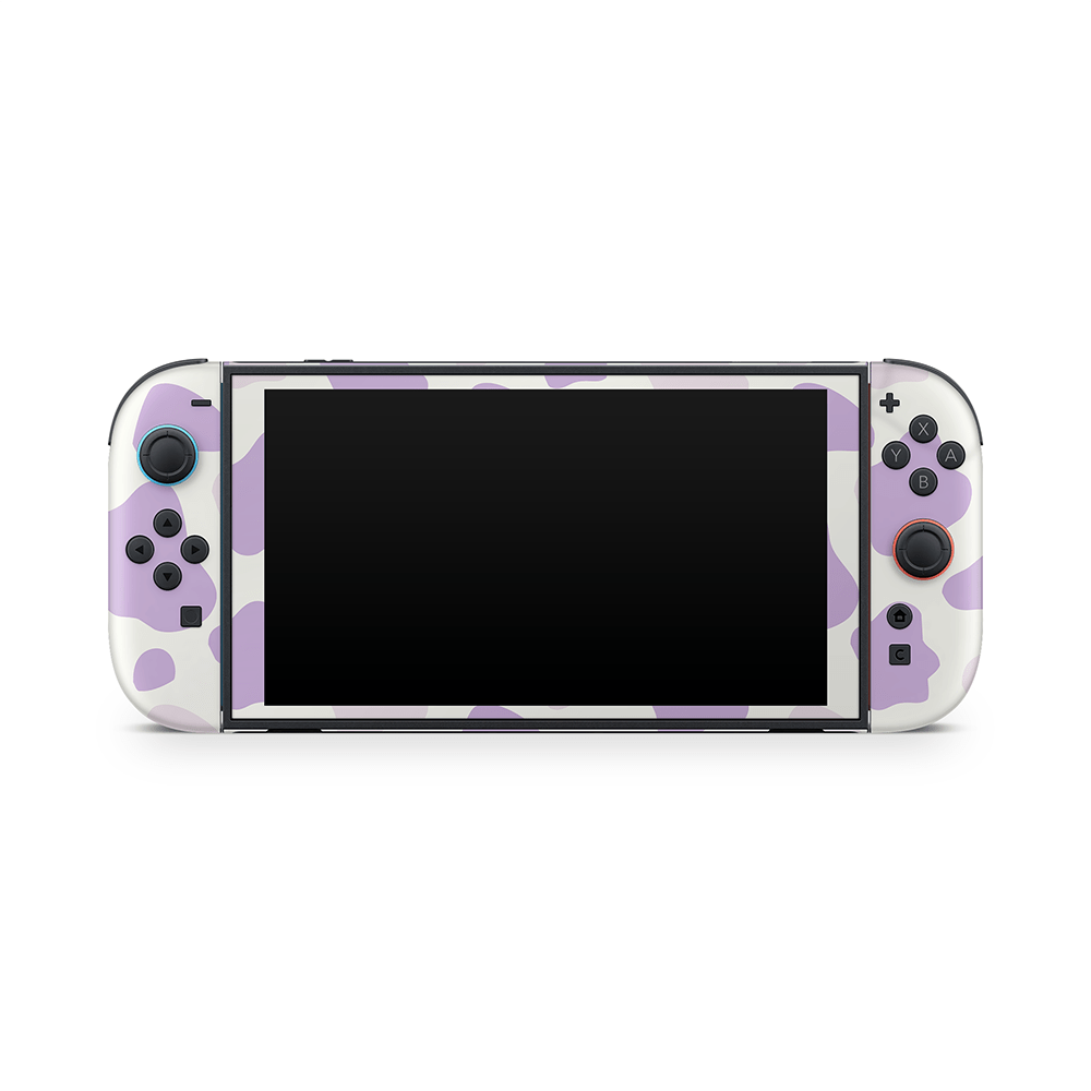 Lavender Moo Moo Nintendo Switch 2 Decal Skin