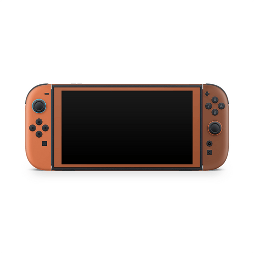 Burnt Orange Nintendo Switch 2 Decal Skin