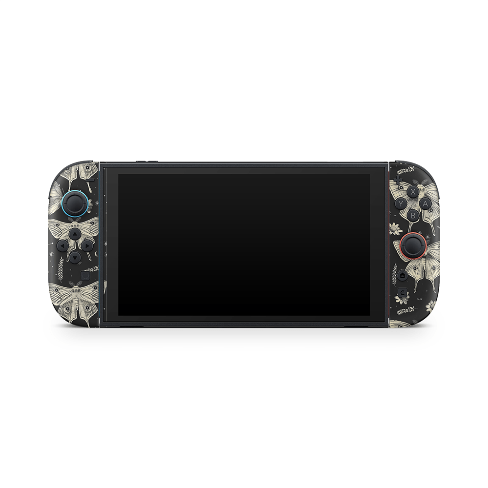 Oriental Moths Nintendo Switch 2 Decal Skin