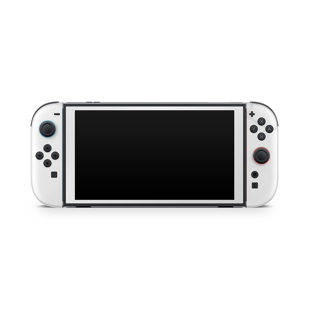 Crisp White Nintendo Switch 2 Decal Skin
