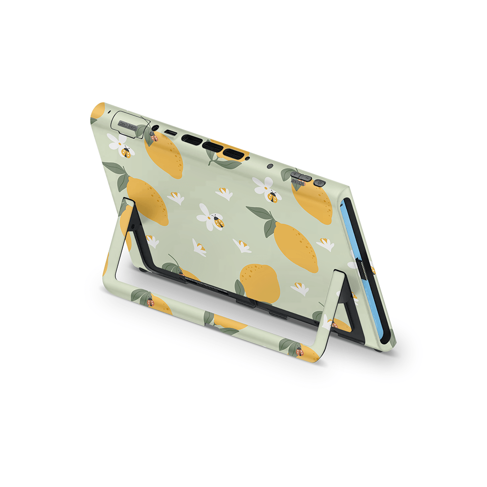 Zesty Lemons Green Nintendo Switch 2 Decal Skin