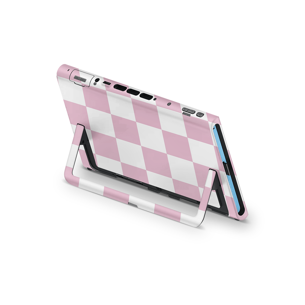 Rose Checkered Nintendo Switch 2 Decal Skin