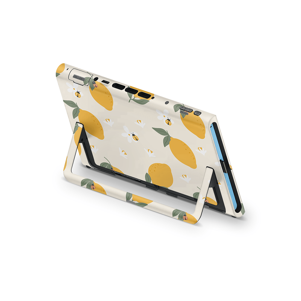 Zesty Lemons Beige Nintendo Switch 2 Decal Skin