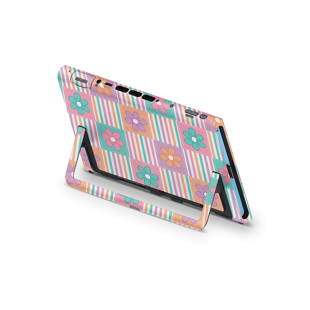 Daisy Patchwork Nintendo Switch 2 Decal Skin