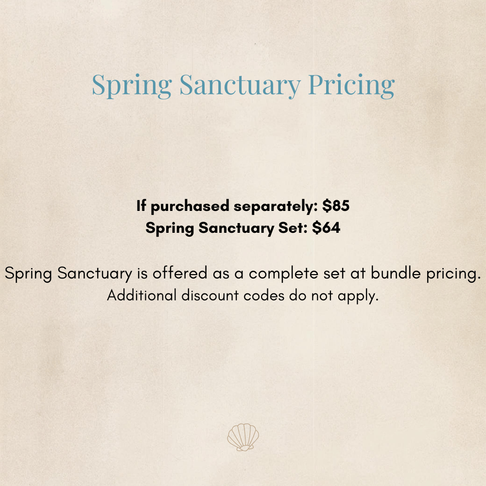 Spring Sanctuary - Complete Reading Ritual Kit