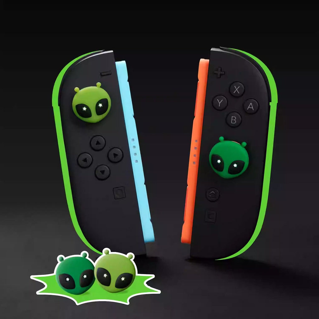 GeekShare Aliens Attack  Thumb Grip Caps for Switch 2