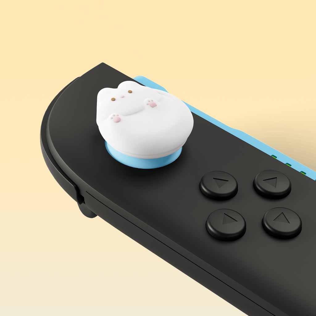 GeekShare Kitty Bun Thumb Grip Caps for Switch 2