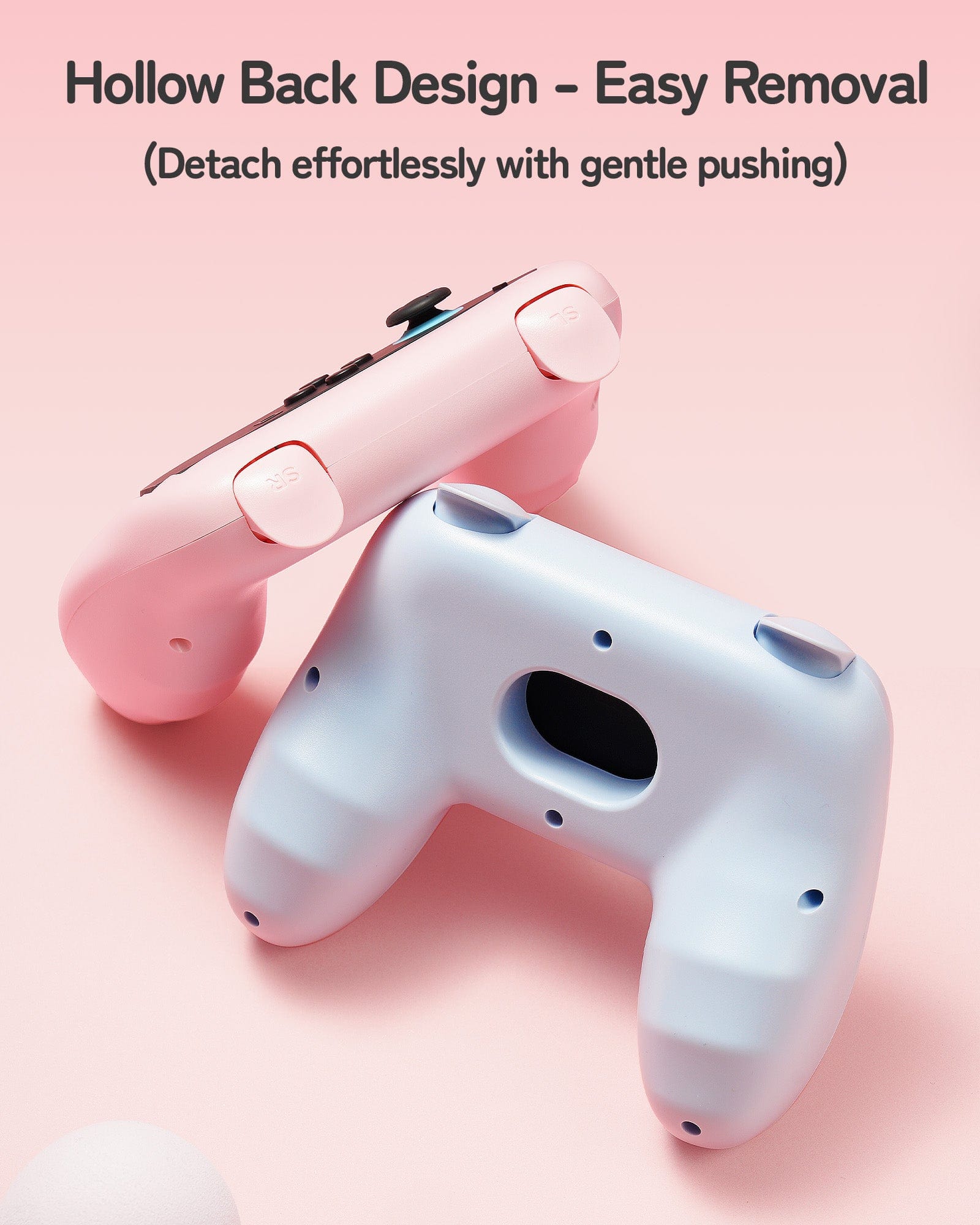 Geekshare NS2 Joycon Enhanced Grip (Pink + Blue)