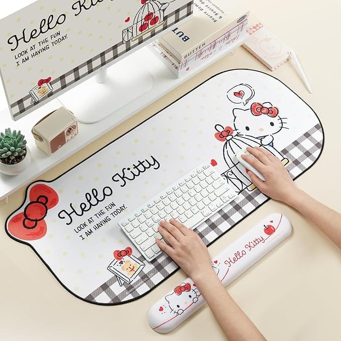 GeekShare x Sanrio HelloKitty  Mousepads & Wrist Rest