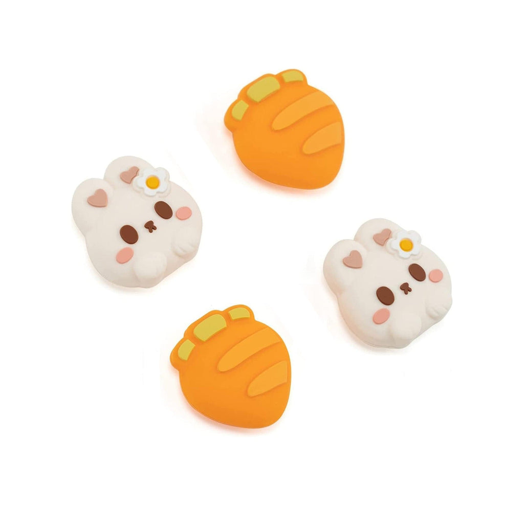 GeekShare Carrot Bunny Thumb Grip Caps for Switch 2