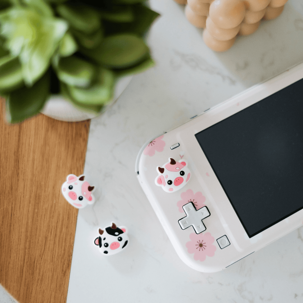 Strawberry Milk Moo Moo Thumb Grips (3 Sizes Available)