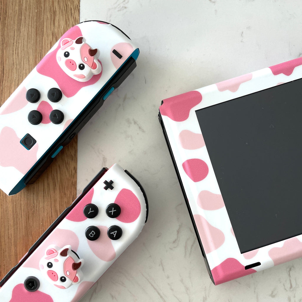 Strawberry Milk Moo Moo Thumb Grips (3 Sizes Available)